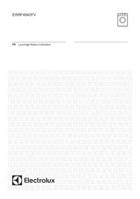 Notice ELECTROLUX EW6F4942FV Lave-linge