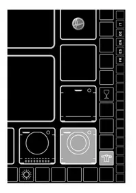 Notice HOOVER HWQ 49AMC6/1-84 Lavadora