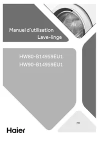 Notice HAIER HW90-B14959EU1 Machine à laver