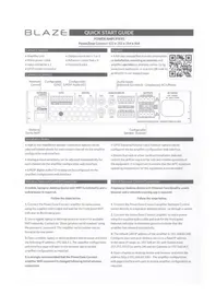 Notice Blaze POWERZONE CONNECT 122 Table de mixage