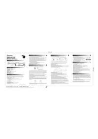 Notice PIONEER ND-BC010 Dashcam