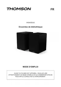 Notice THOMSON WS400DUO Bluetooth reproduktor