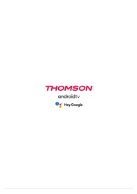 Notice THOMSON 40FA2S13 Télévision