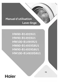 Notice HAIER HW80-B14959EU1 Machine à laver