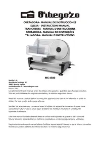 Notice Orbegozo MS 4580 Talladora