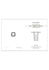 Notice Chuango PIR-926 Détecteur de mouvements
