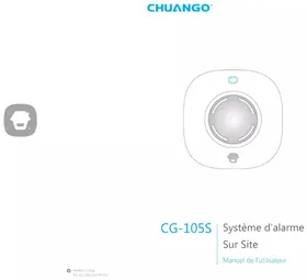 Notice Chuango CG-105S Système d'alarme