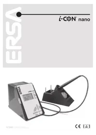Notice Ersa I-CON NANO Machine de soudure