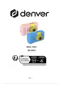 Notice DENVER KCA-1351 Camera