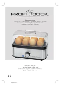 Notice PROFICOOK PC-EK 1275 Cuiseur à oeufs