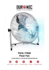 Notice Duronic FN16 Fläkt