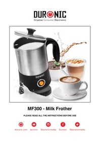 Notice Duronic MF300 Montalatte