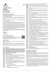 Notice Toolcraft KP300 Machine de soudure