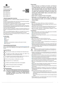 Notice Toolcraft USC-130 Ultrasoonreiniger