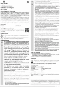 Notice Toolcraft KL-100G Machine de soudure