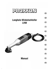 Notice PROXXON MICROMOT LHW 28547 Broyeur
