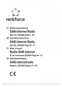 Notice Renkforce MMR-88 Radio