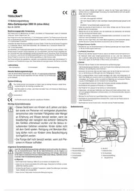 Notice Toolcraft GPG-L118 Pompe à eau