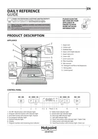 Notice HOTPOINT HFC 3C26 F посудомоечные машины