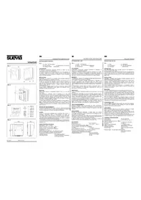 Notice Suevia URBANCELL Commutateur