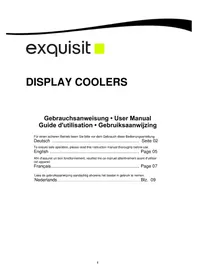 Notice Exquisit ELDC300.3XLB Koelkast