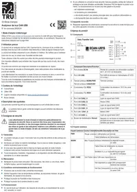Notice Tru Components TC-ECAN-U01S Interface