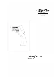 Notice Testboy TV 328 Thermometer