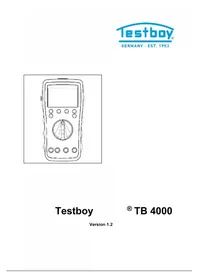 Notice Testboy TB 4000 Multimeter