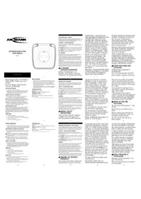 Notice ANSMANN AES7 Prise murale