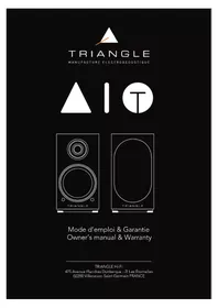 Notice TRIANGLE AIO TWIN Speaker