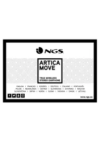 Notice NGS ARTICA MOVE Ušesni čep