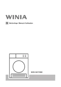 Notice WINIA WVR-10CT1WW Sèche-linge