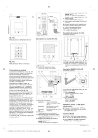 Notice Elcom REN705T Système de sécurité et de contrôle d'accès