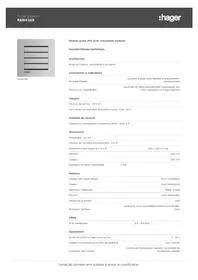 Notice Elcom REN410X Interphone