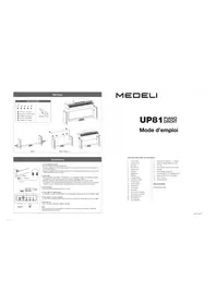 Notice Medeli UP81 Piano