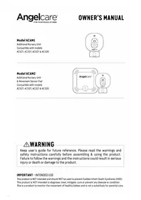 Notice ANGELCARE ACAM2 Moniteurs pour bébé