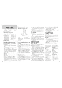 Notice Farberware PK1200SS Machine à café