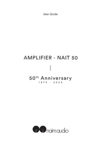 Notice NAIM NAIT 50 Recepteur