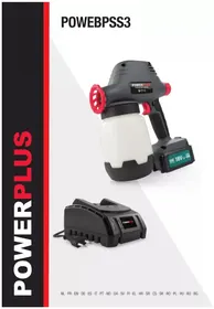 Notice PowerPlus POWEBPSS3 Jet de peinture