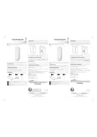 Notice THOMSON 512507 Système de sécurité et de contrôle d'accès