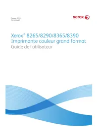 Notice XEROX 8265 Imprimante