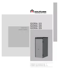Notice EDILKAMIN GORA 22 Boiler