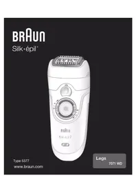 Notice BRAUN SILK-éPIL 7 7071 WD Epilateur