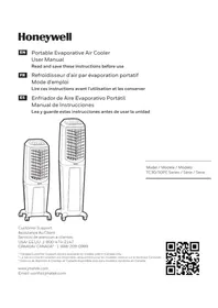 Notice HONEYWELL TC50PE Climatiseur portable