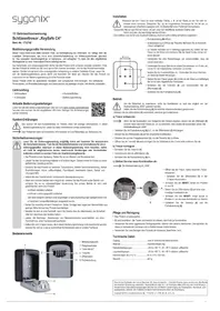 Notice Sygonix BT-MD-914 Coffre-fort
