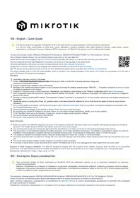 Notice Mikrotik AUDIENCE LTE6 KIT Point d'accès