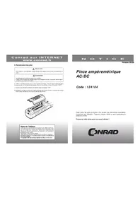 Notice Kyoritsu KEW 2300R Multimètre