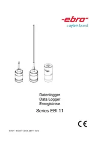 Notice Ebro SK 6100 équipements de mesure