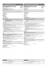 Notice AKASA AK-179BKT-C Ventilateur