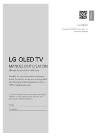 Notice LG OLED77B36 Télévision